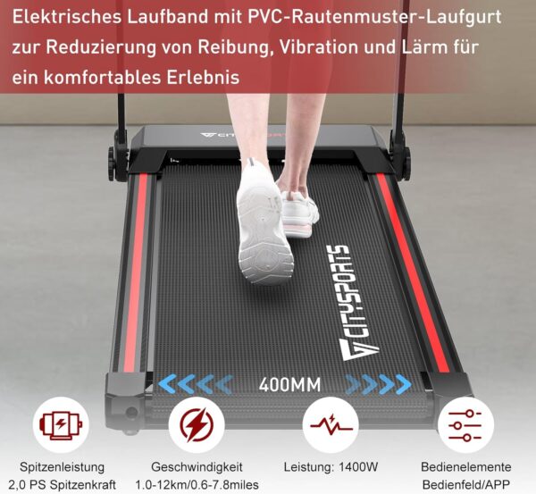 Pro8000s Laufband – Bild 6